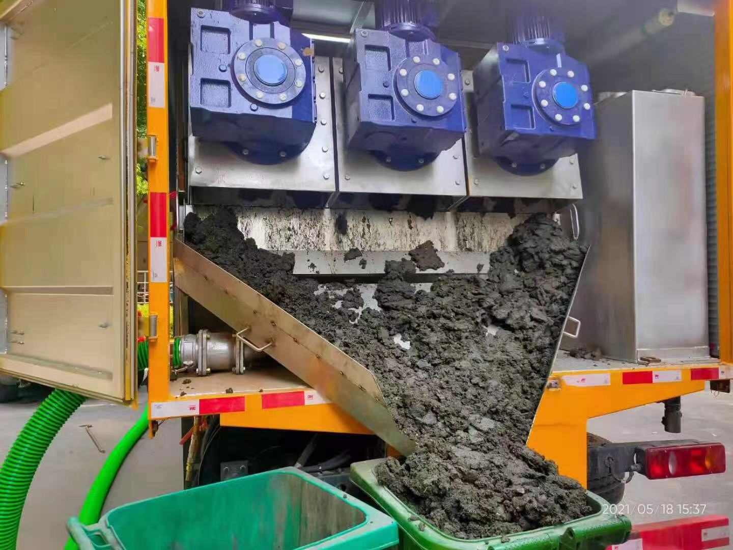 宁晋化粪池清掏城市维护站-泥浆净化干湿分离处理